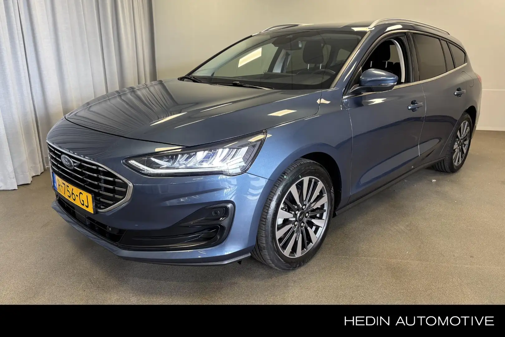Ford Focus Wagon 1.0 EcoBoost Hybrid Titanium X | Trekhaak we Blauw - 1