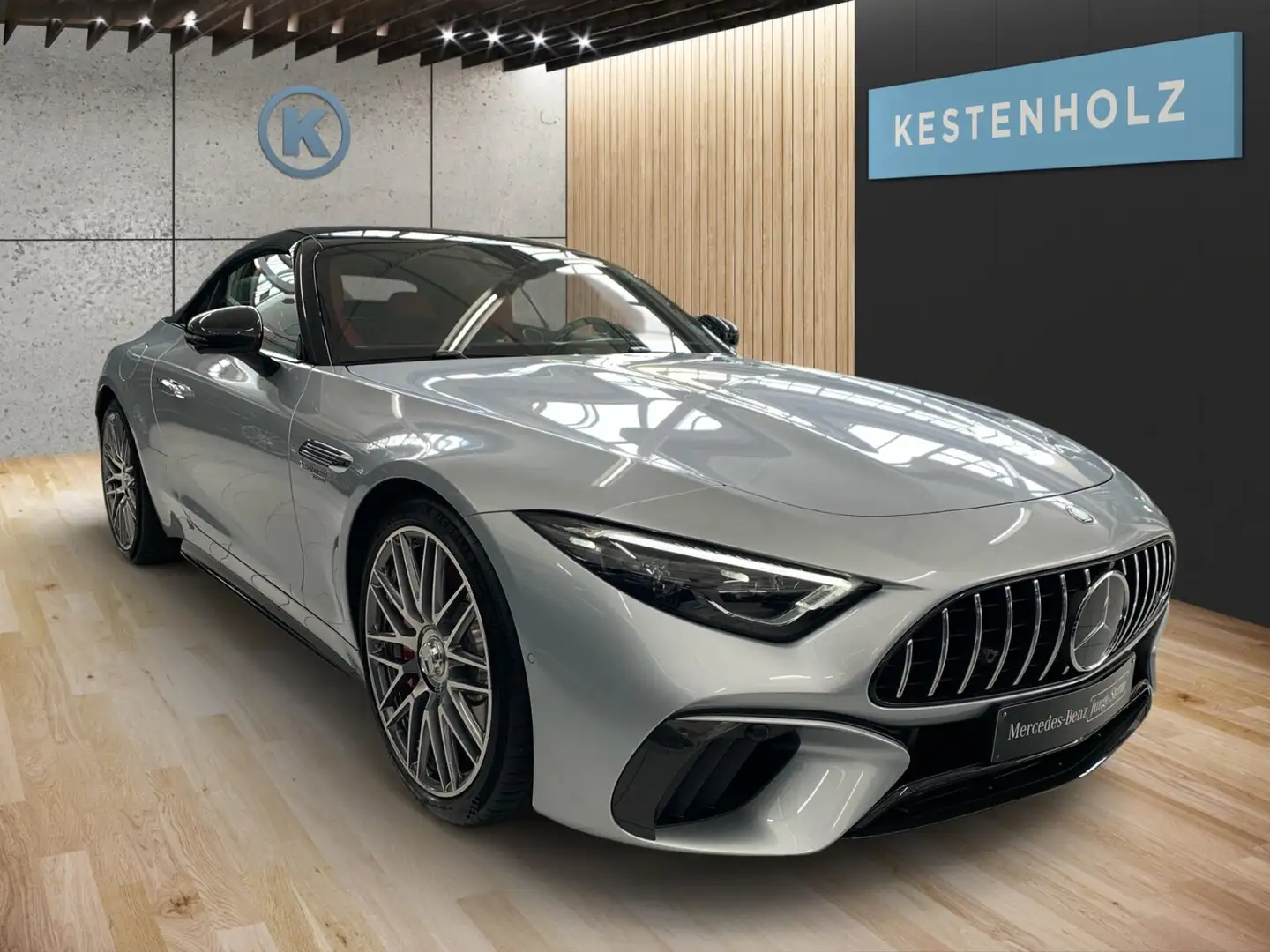 Mercedes-Benz SL 55 AMG AMG SL 55 4MATIC+ *MEMORY*KAMERA*MBUX* Navi/Klima Argent - 2