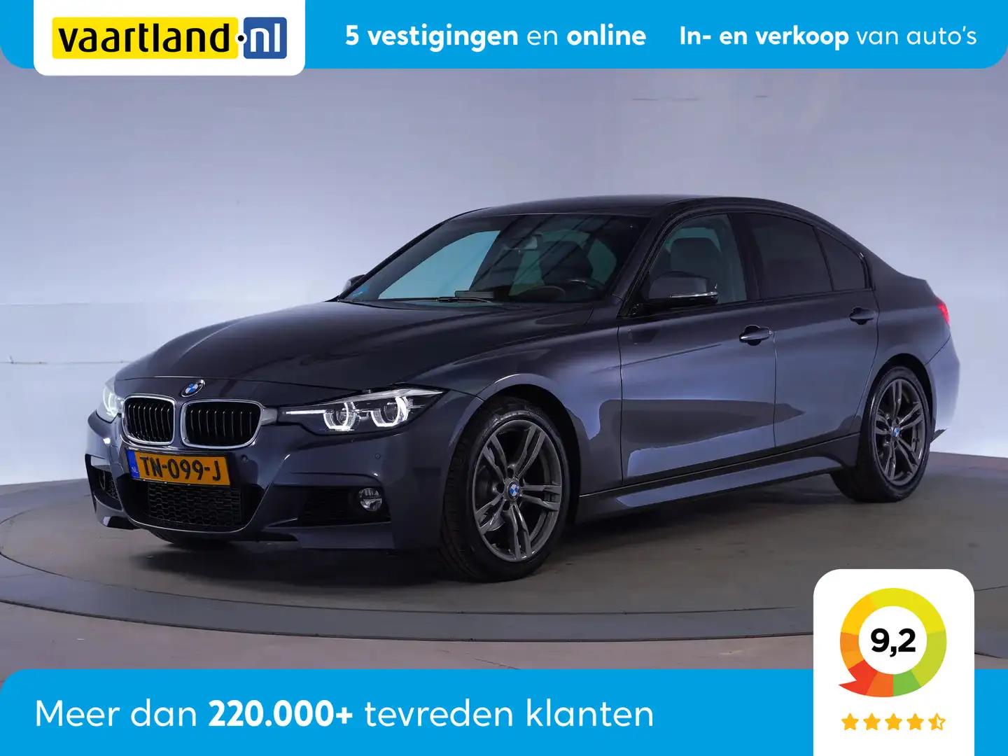 BMW 318 3-serie 318i M Sport Aut. [ Full led Navi prof. Le Grau - 1