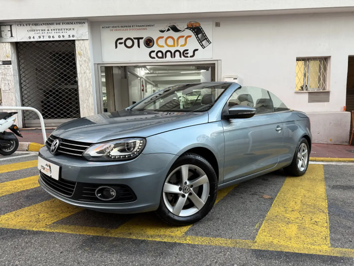 Volkswagen Eos 2.0 TSI 210CH CARAT DSG6 Gris - 1