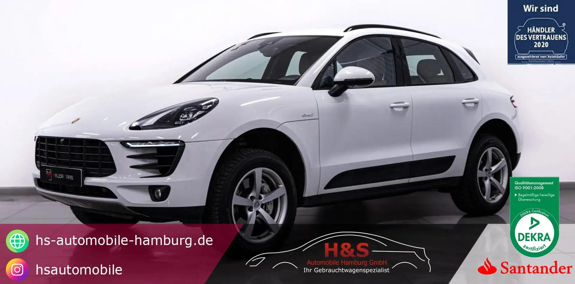 Porsche Macan S Diesel Білий - 1