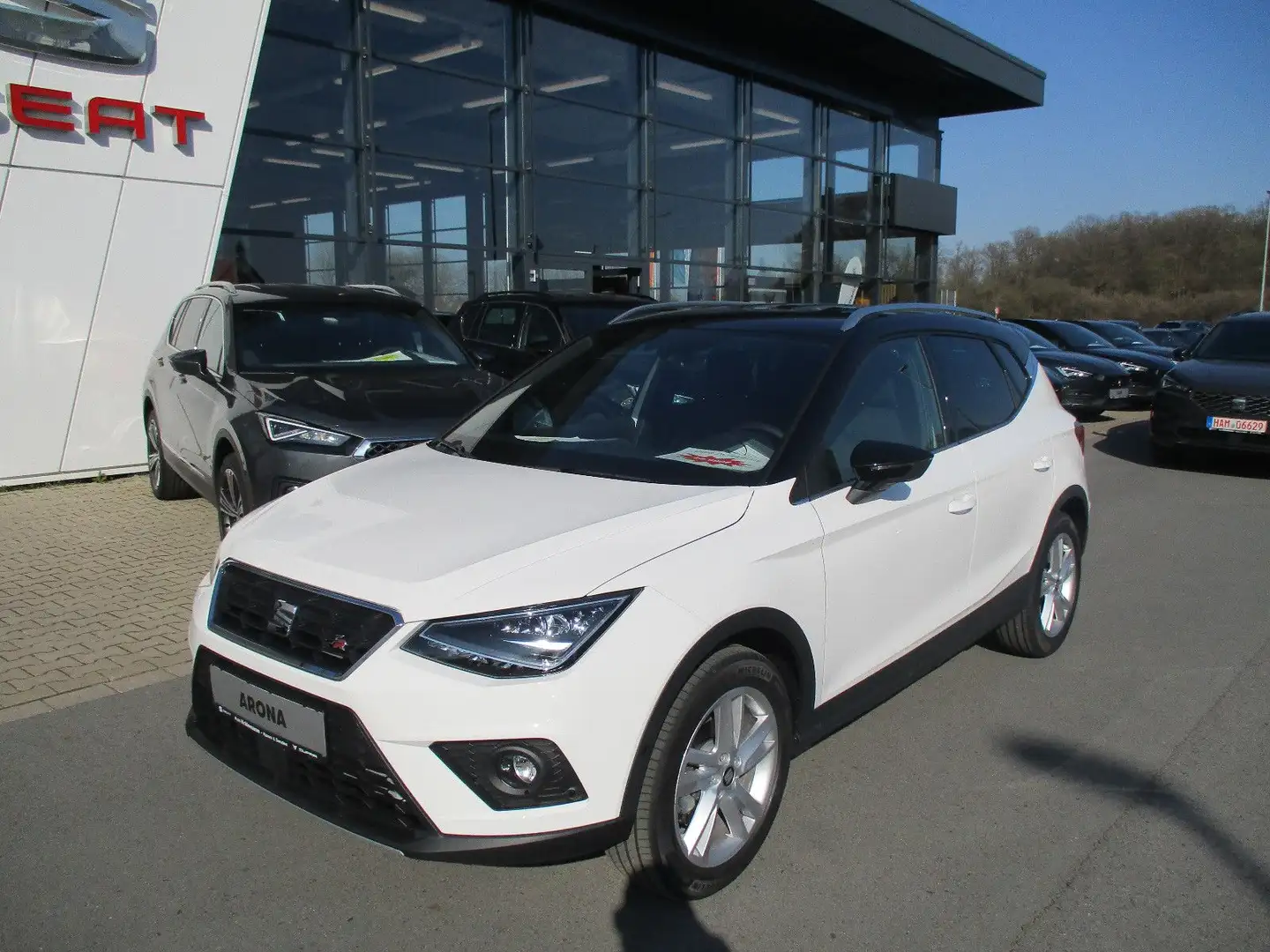SEAT Arona FR 1,0 TSI *Navi*Kamera*Voll LED* Weiß - 2