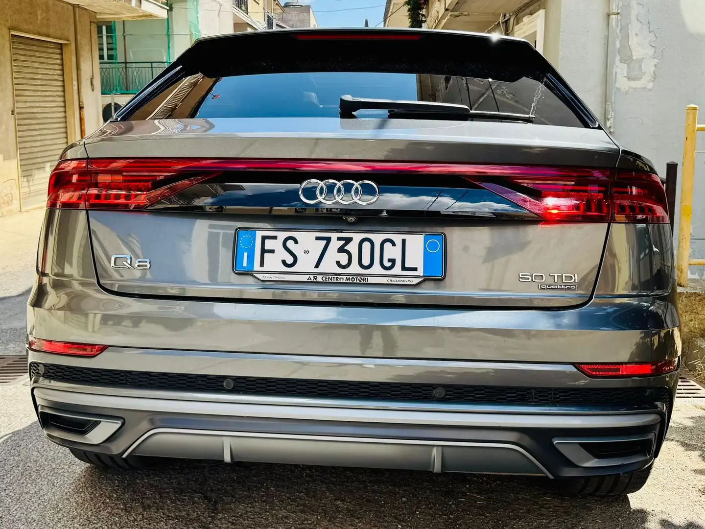 Audi Q8 Q8 I 2018 50 3.0 tdi mhev Sport quattro tiptronic Grigio - 2