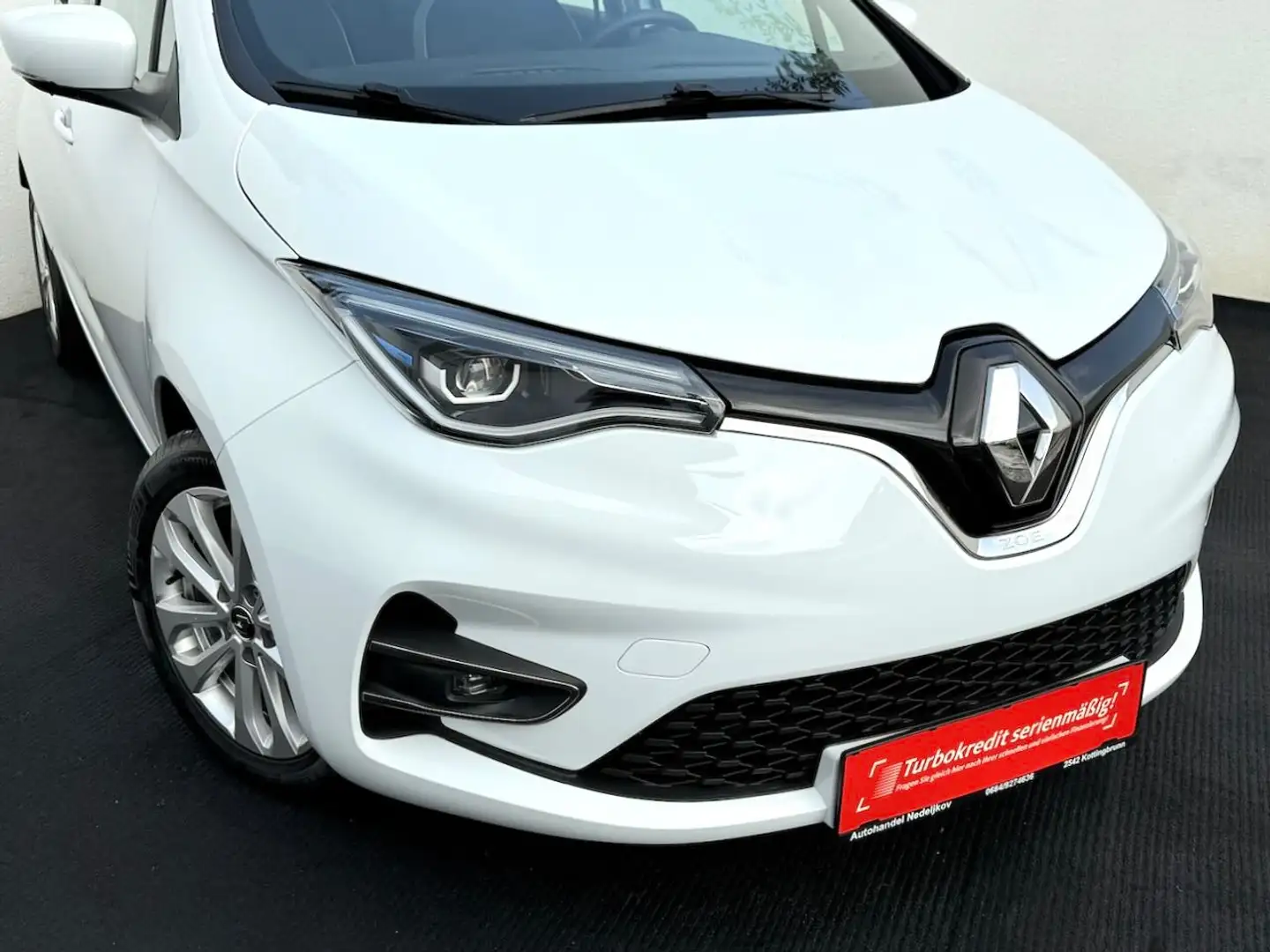 Renault ZOE Zoe Life R110 Z.E.50 52kWh KAUF BATTERIE. CCS-Lad. Weiß - 2
