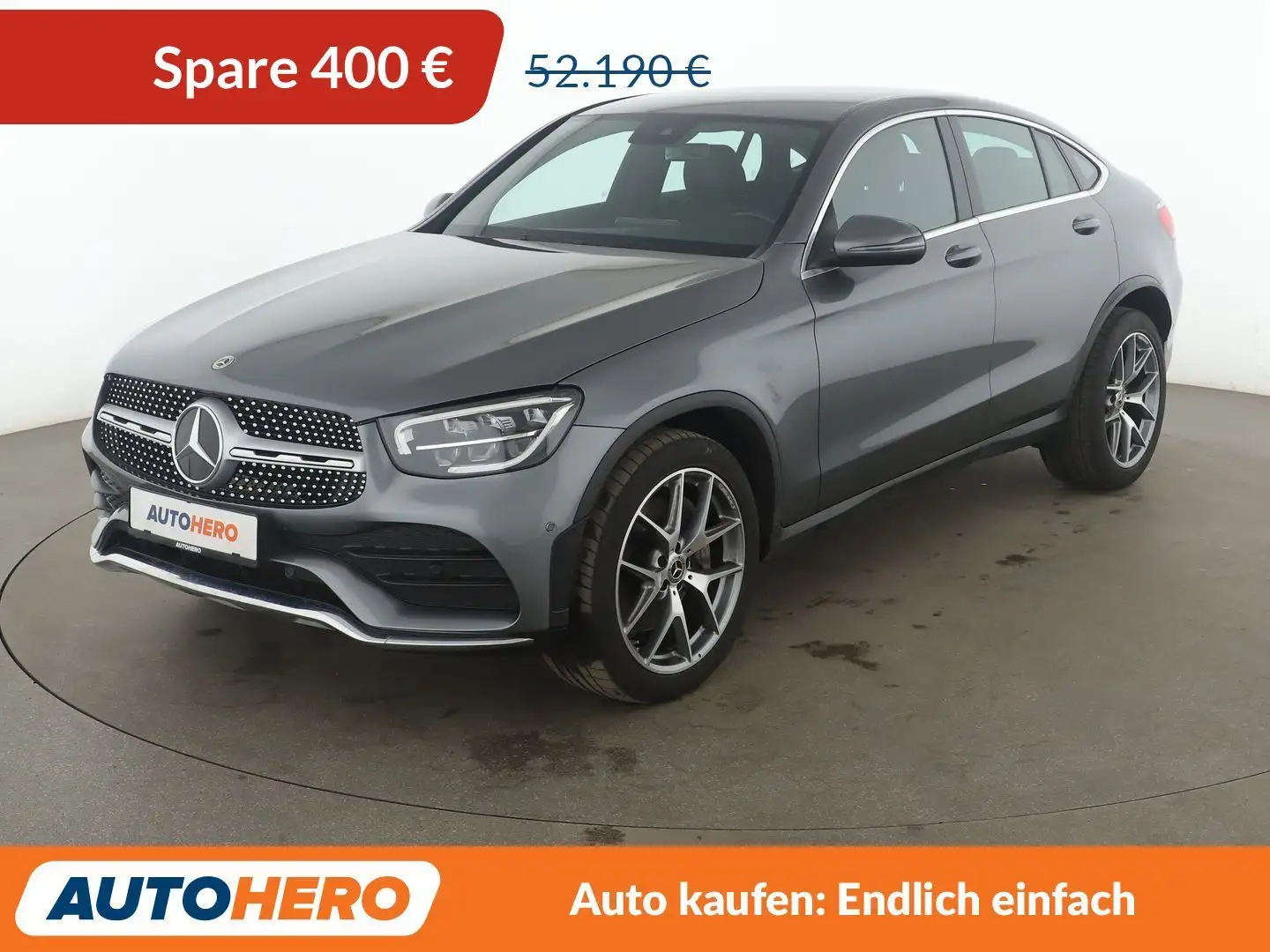Mercedes-Benz GLC 400 GLC 400 d 4Matic AMG Line Aut.*NAVI*TEMPO*LED*SHZ* Grau - 1