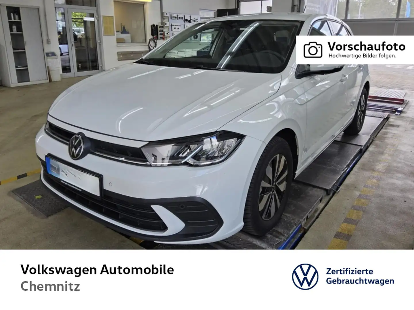 Volkswagen Polo 1.0Move LED Start-Stopp Sitzheizung CarPlay Weiß - 1