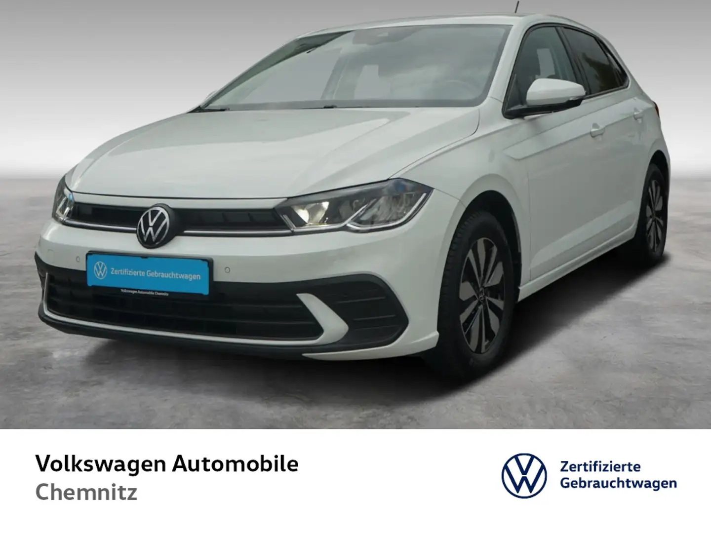 Volkswagen Polo 1.0Move LED Start-Stopp Sitzheizung CarPlay Blanc - 1