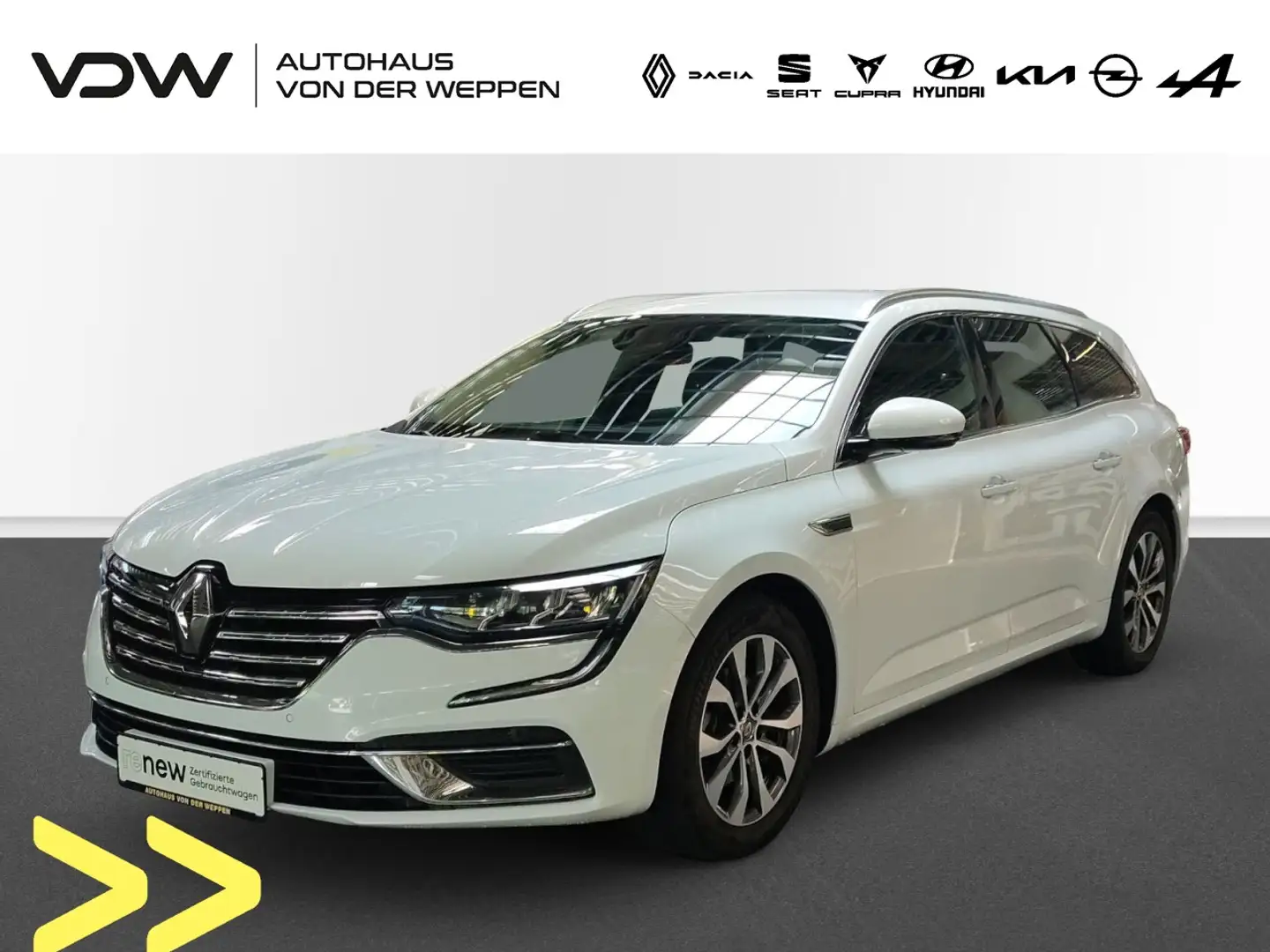 Renault Talisman Grandtour Zen Klima Rückfahrkamera Kurvenlicht Bílá - 1