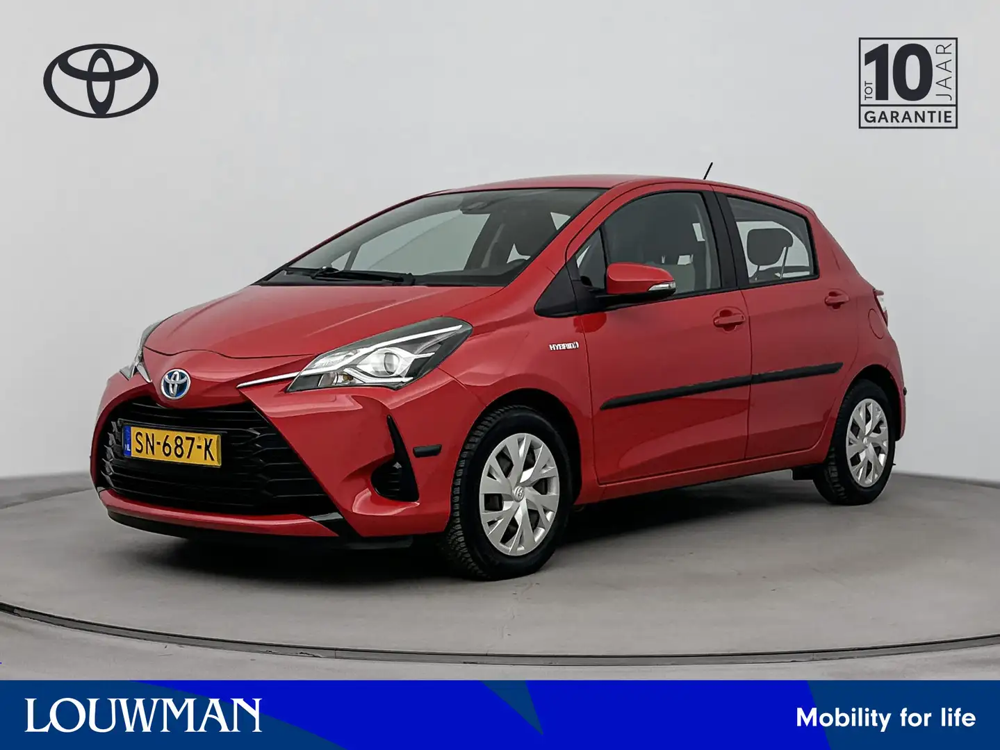 Toyota Yaris 1.5 Hybrid Aspiration | NL auto | dealeronderhoude Rouge - 1