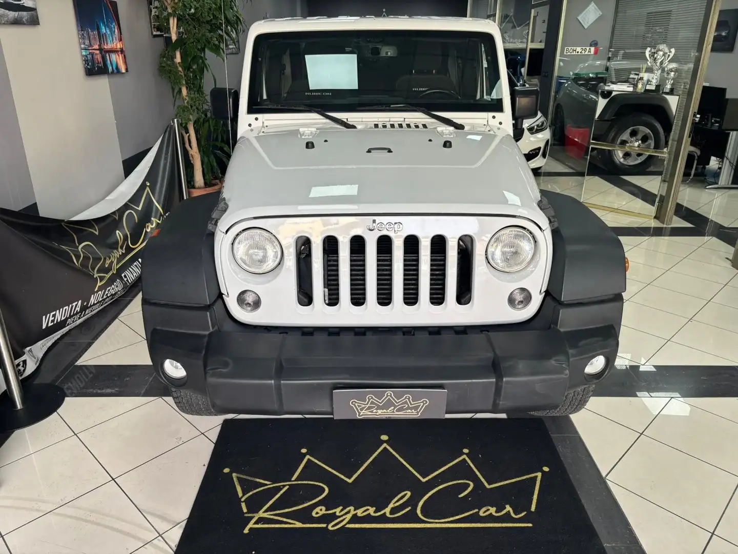 Jeep Wrangler 2.8 CRD DPF Rubicon Auto Blanc - 2