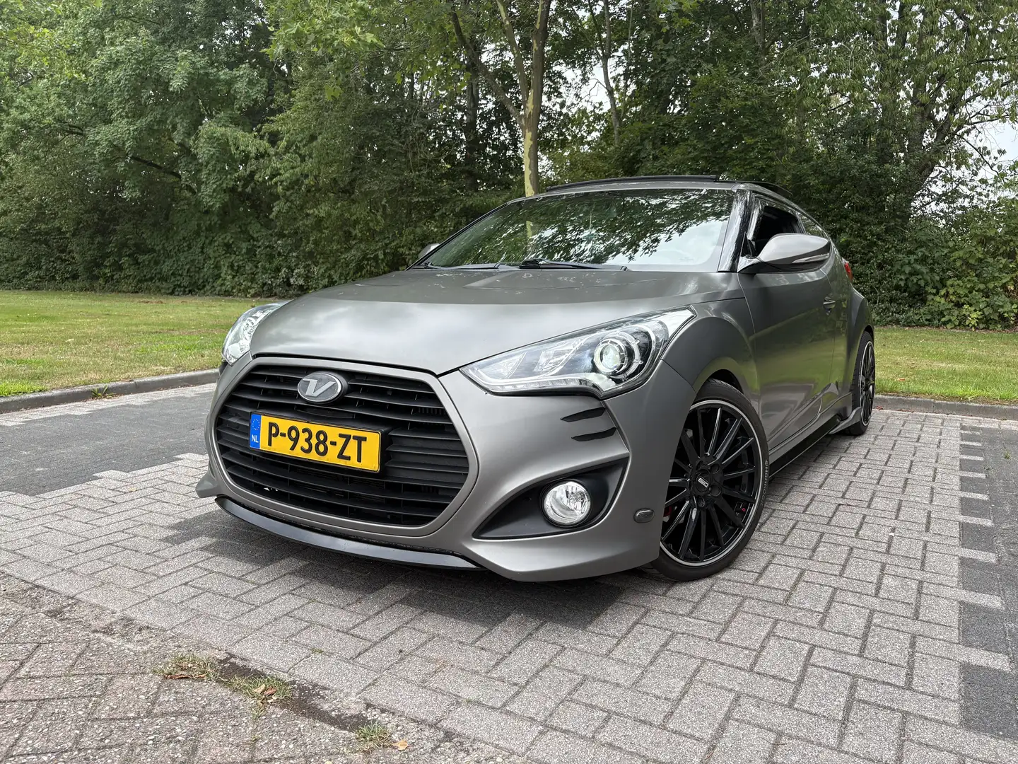Hyundai VELOSTER 1.6 Turbo Premium Gris - 1