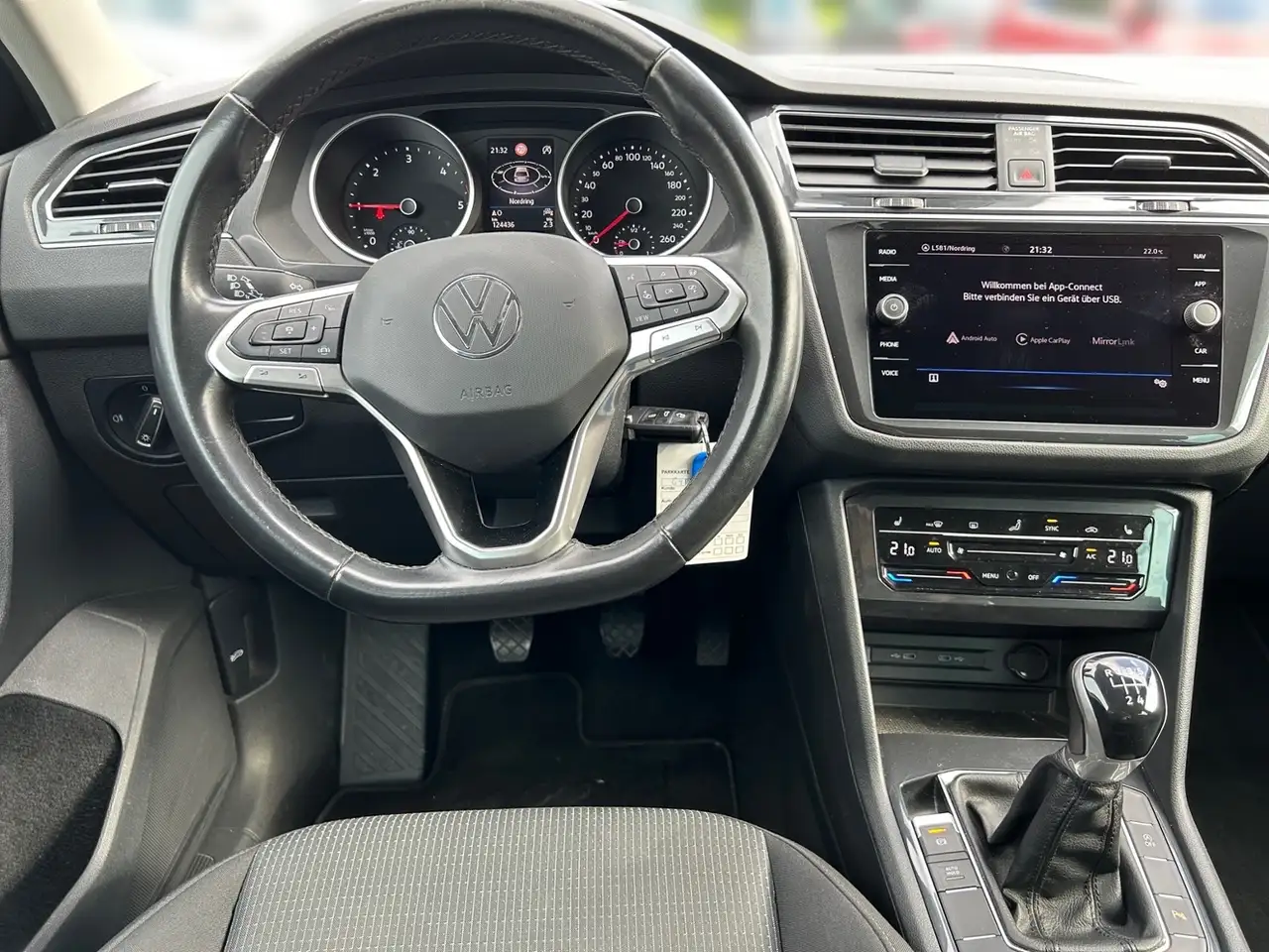 Volkswagen Tiguan 2.0 TDI +AHK +LED +ACC +NAVI +SHZ +17" +APP-CONN, миниатюра 12