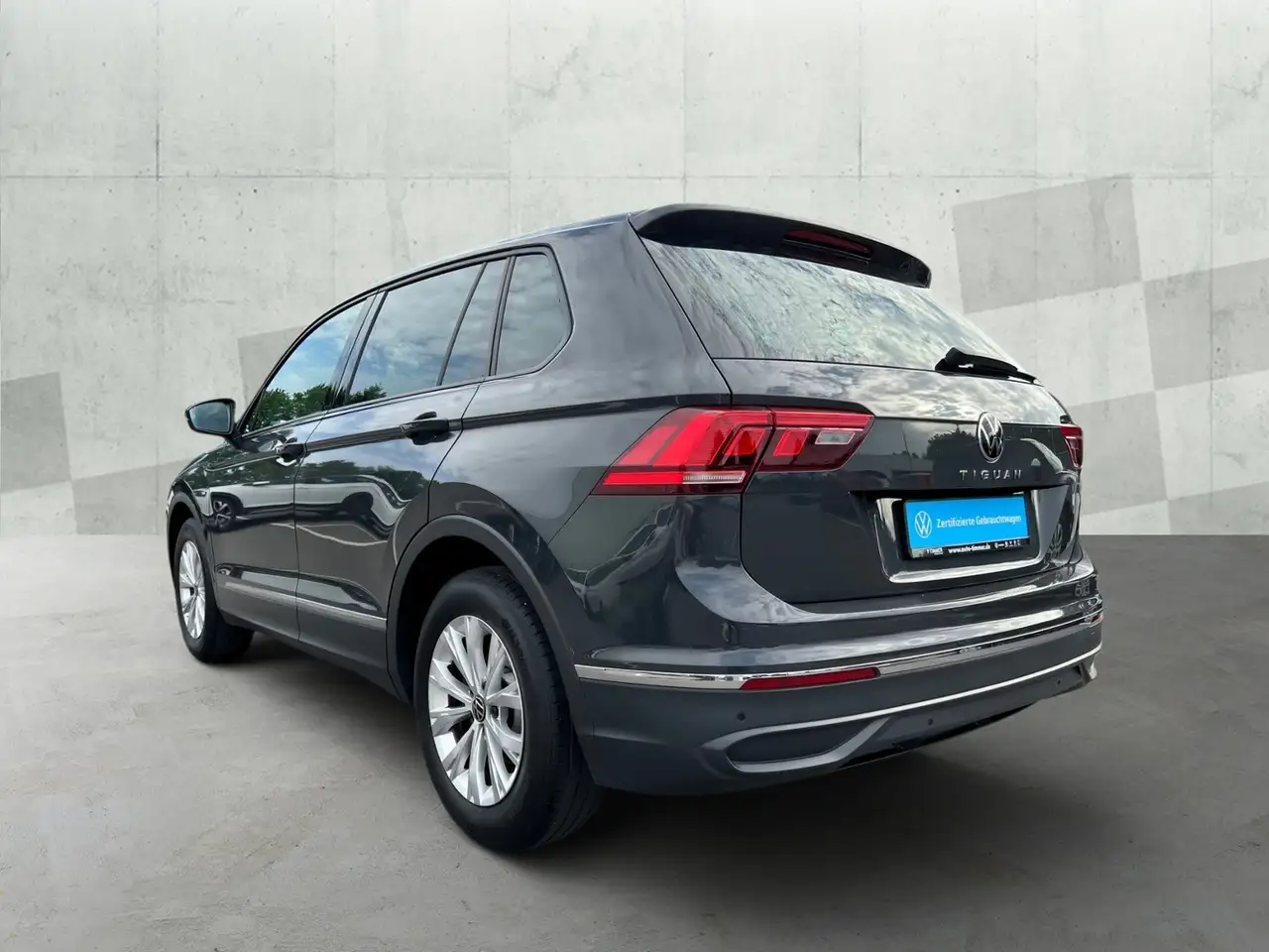 Volkswagen Tiguan 2.0 TDI +AHK +LED +ACC +NAVI +SHZ +17" +APP-CONN, миниатюра 6