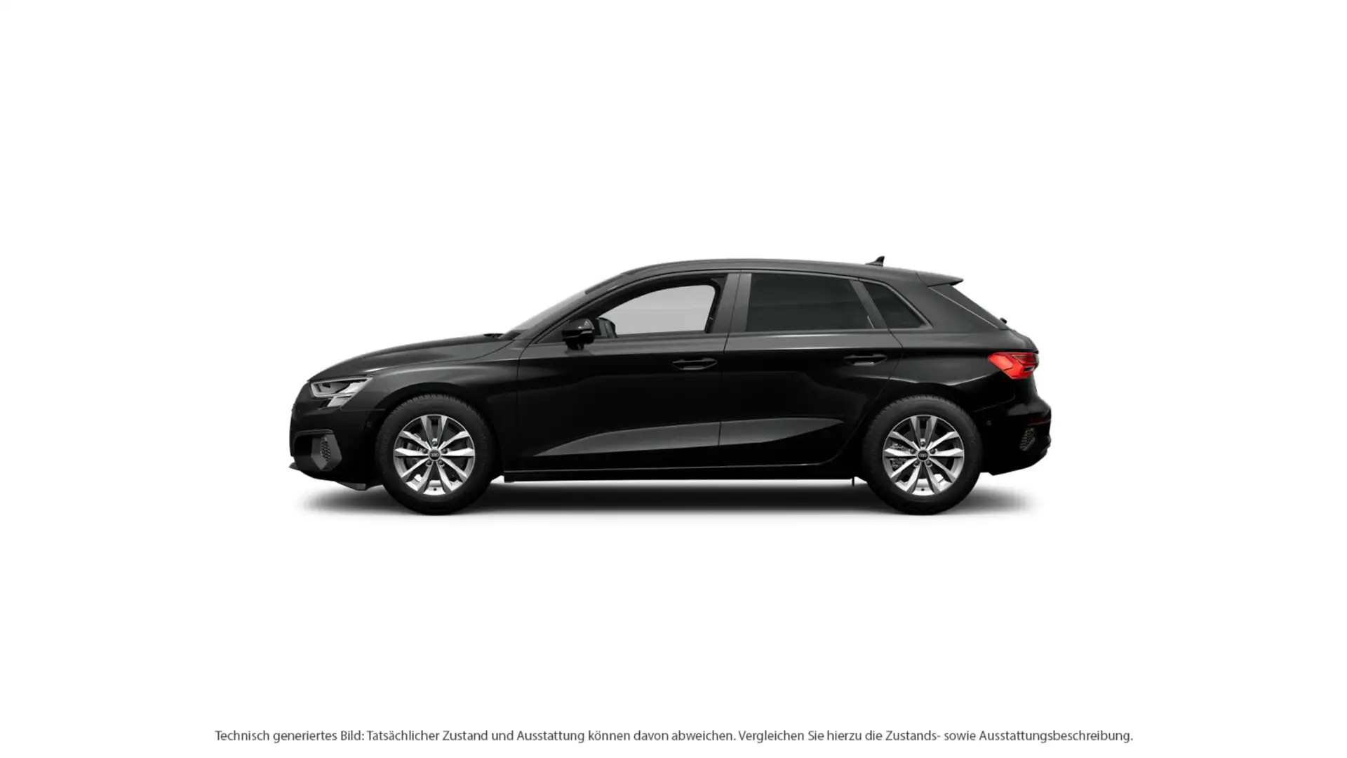 Audi A3 35 TFSI S tronic Led,Navi,B&O,RFK Schwarz - 2