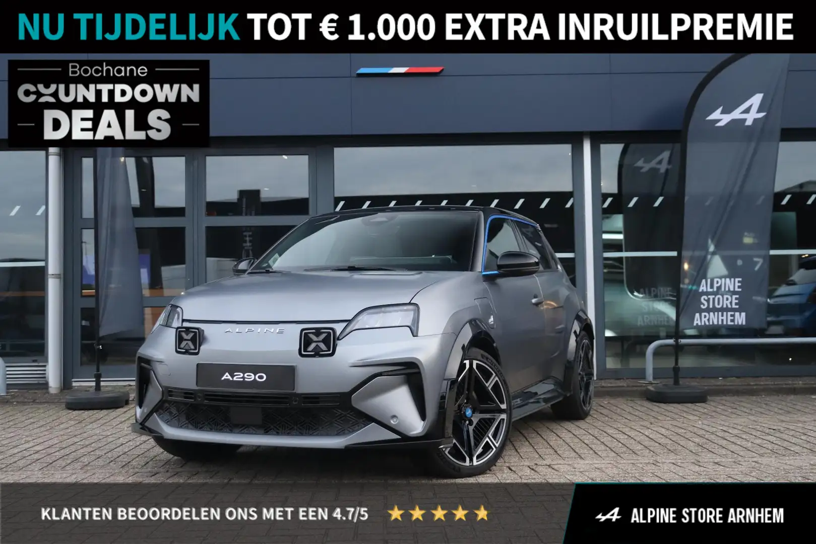 Alpine A290 GT Premium 52 kWh | DEVIALET Audio | Stoel & Stuur Gris - 1