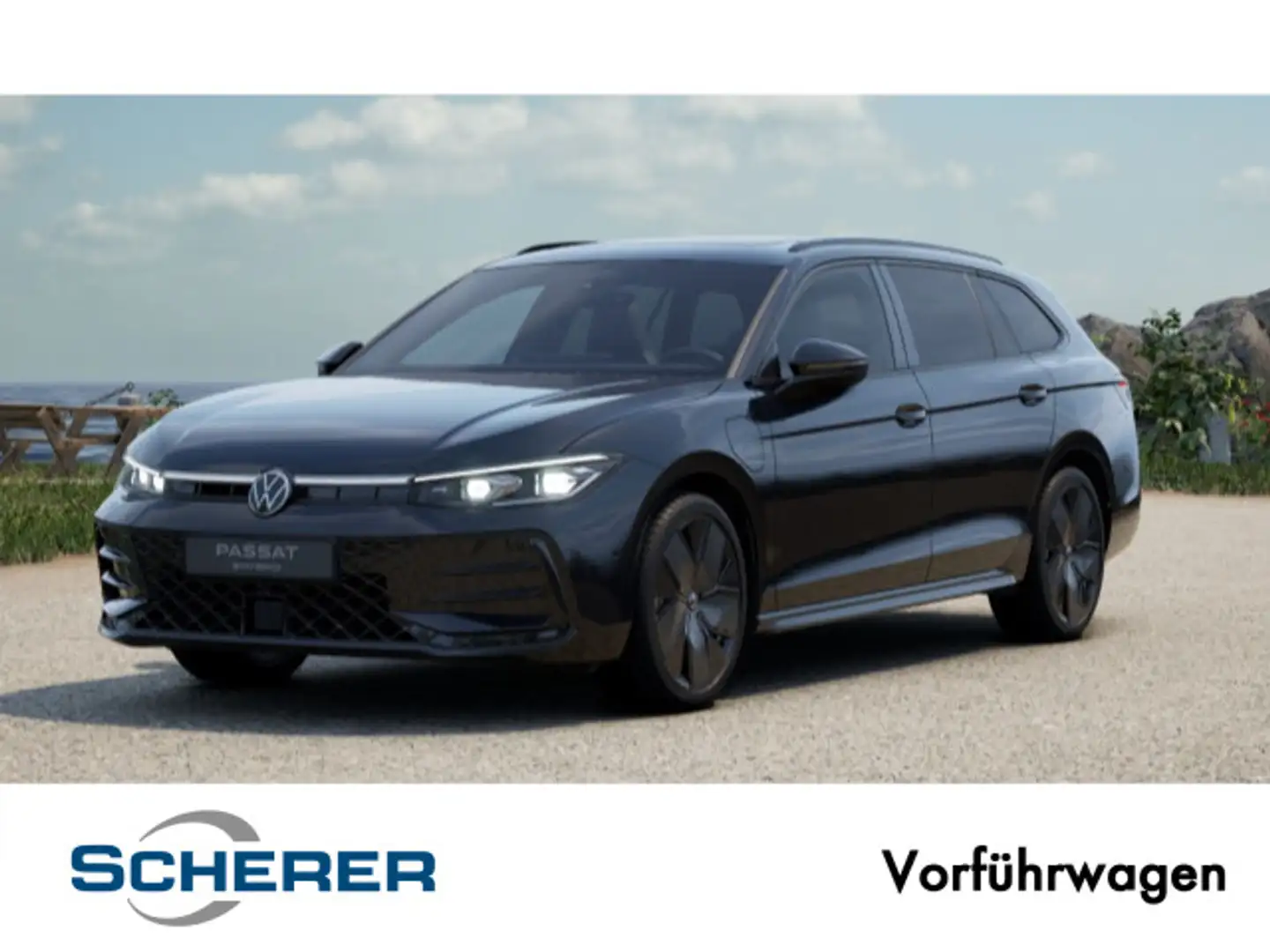 Volkswagen Passat Variant Passat R-Line BlackStyle eHybrid, AHK, Pano, Har Schwarz - 1