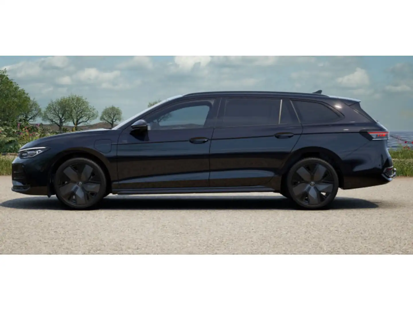 Volkswagen Passat Variant Passat R-Line BlackStyle eHybrid, AHK, Pano, Har Schwarz - 2
