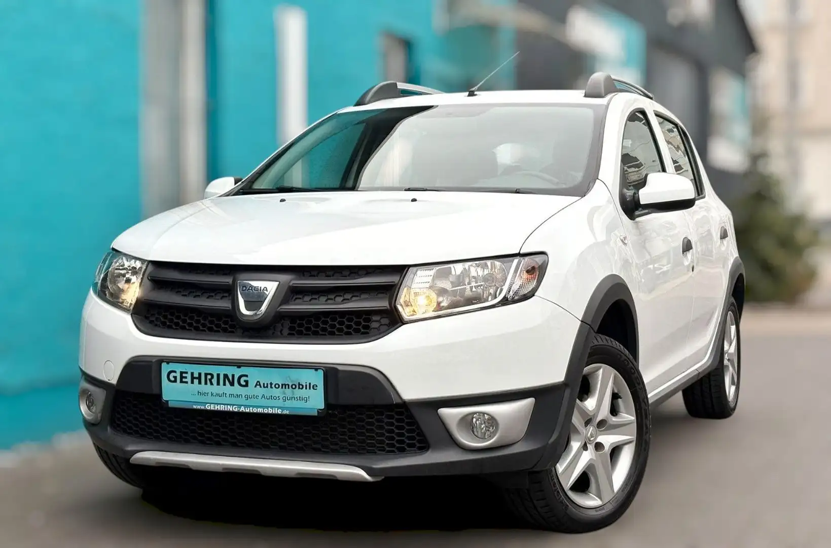 Dacia Sandero Stepway 8 Räder* Klima* 1Hand* Blanc - 1