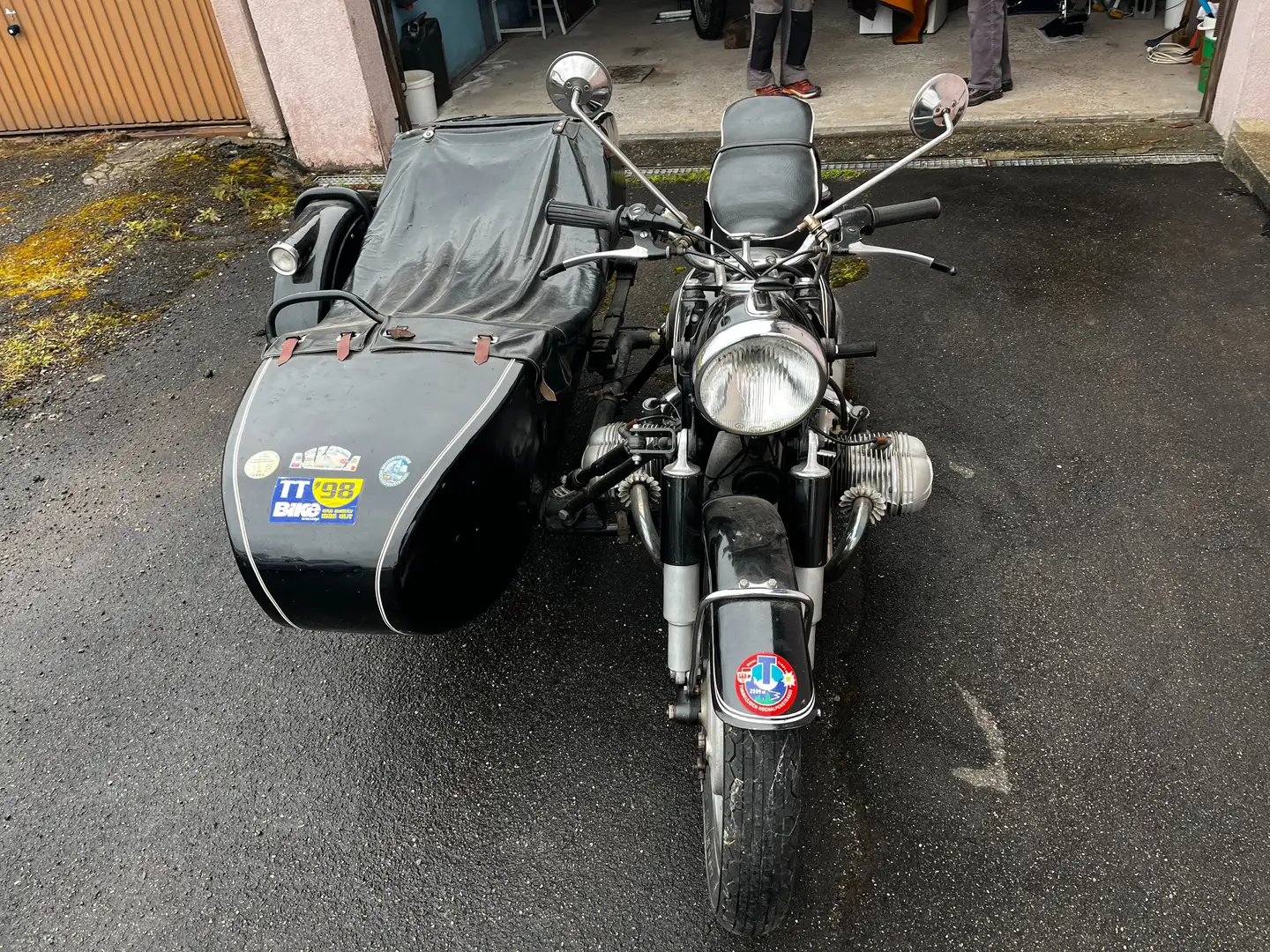 BMW R 69 S mit Steib Seitenwagen Schwarz - 1