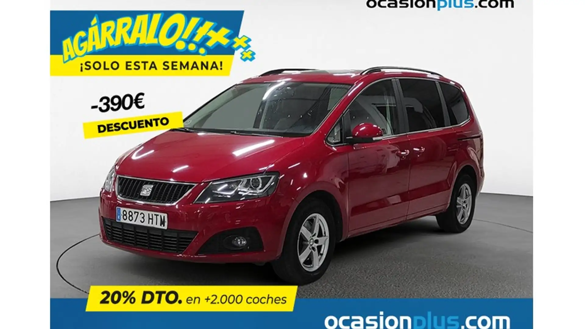SEAT Alhambra 2.0TDI CR S&S Style DSG 177 Rojo - 1