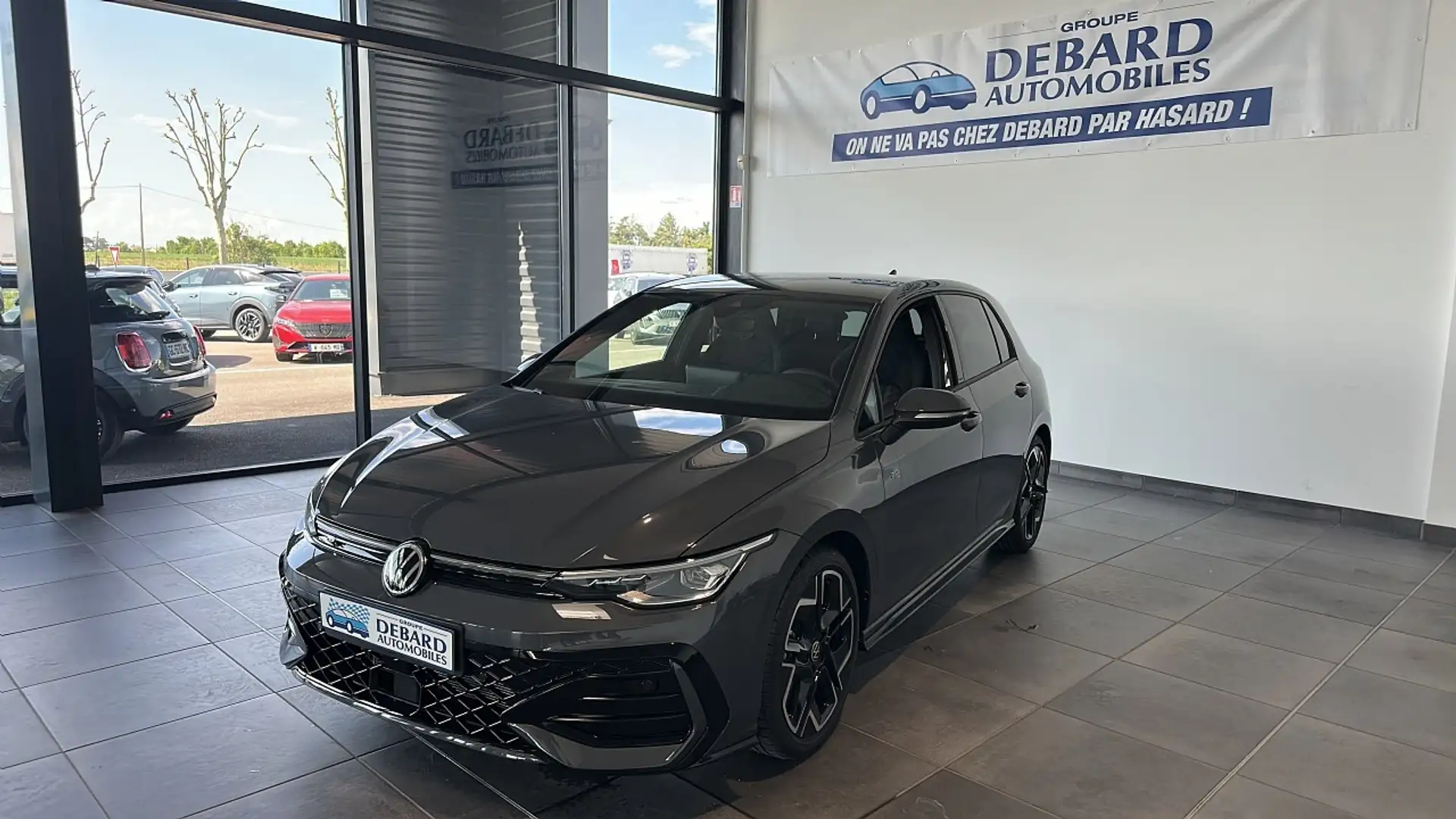 Volkswagen Golf 2.0 TDI 150CH R-LINE DSG7 Gris - 1
