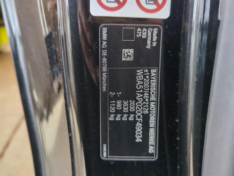 BMW 430 i M Sport Inno 360° SpoSi BLIS HuD Key — photo 14