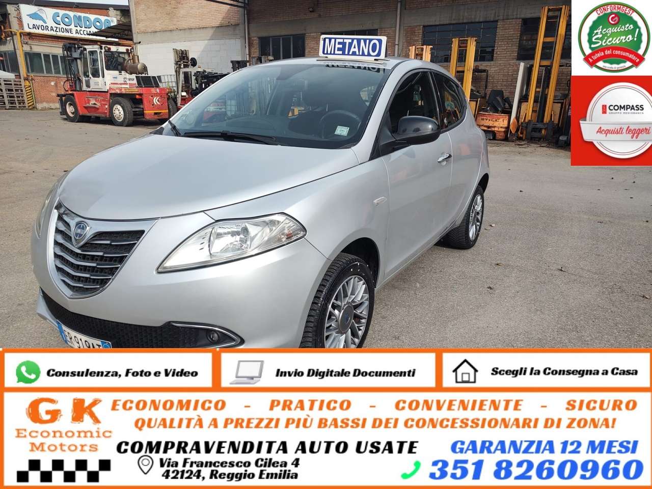 Lancia Ypsilon Ypsilon Elefantino 0.9 Eco Chic Twin air 80 cv Met