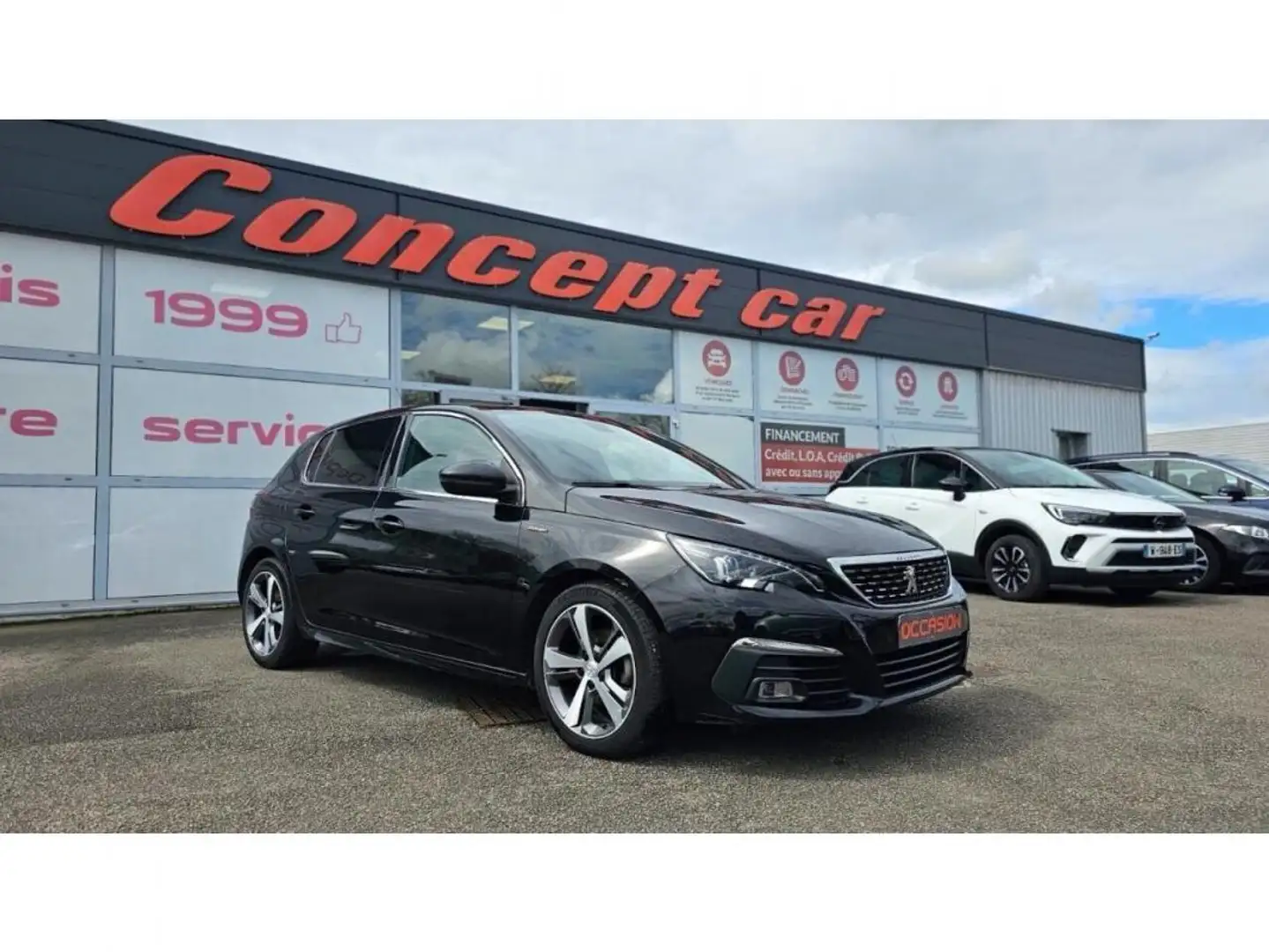 Peugeot 308 GT Line 1.5 BlueHDi 130cv + Toit panoramique + Siè Noir - 1