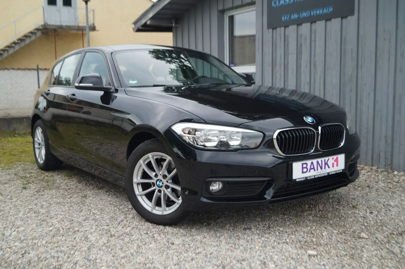 BMW 116 d Advantage|Tempomat|Sitzheizung|Service NEU Schwarz - 1