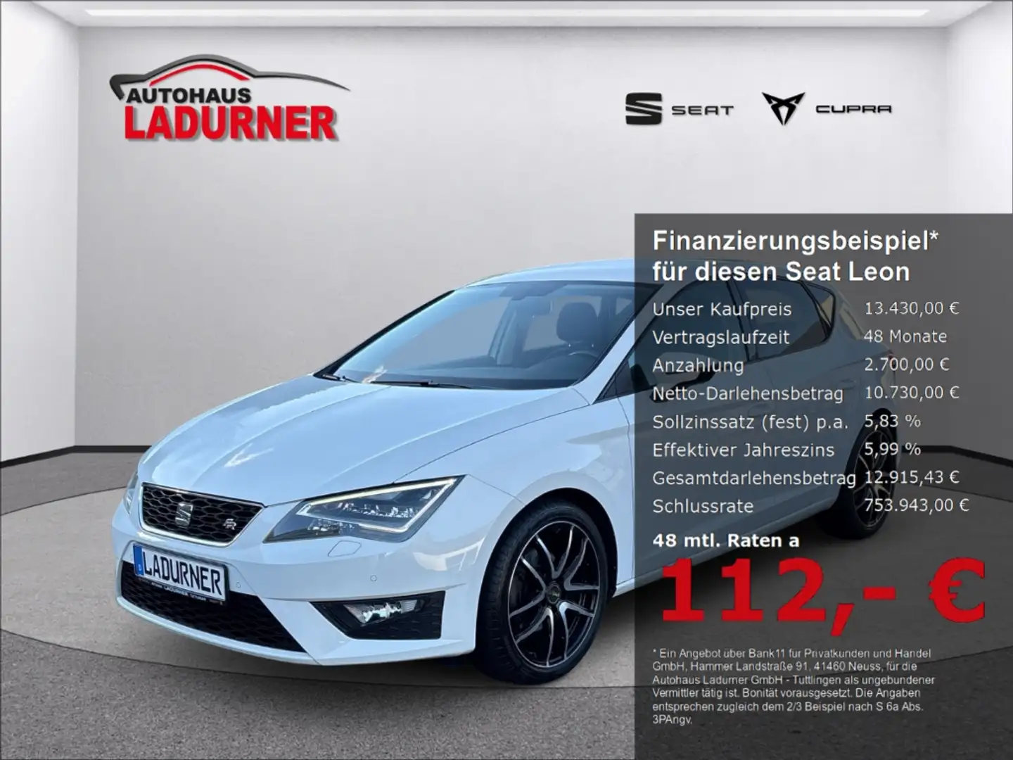 SEAT Leon FR 1.4 TSI ACT DSG *NAVI/LED/SHZ/PDC/GRA* Wit - 1