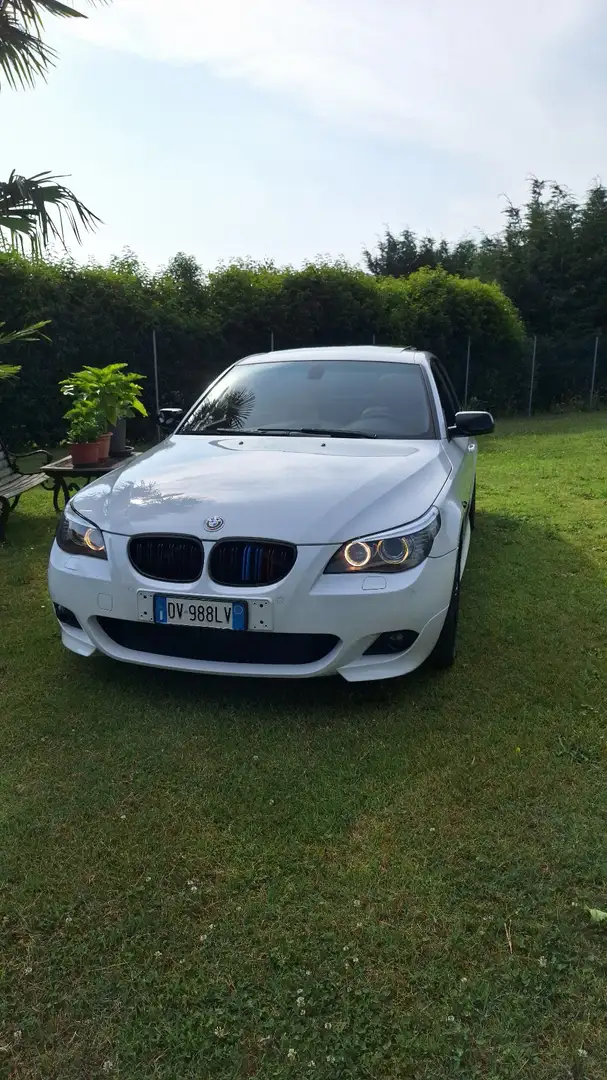BMW 525 525d Touring xdrive Msport Bianco - 2