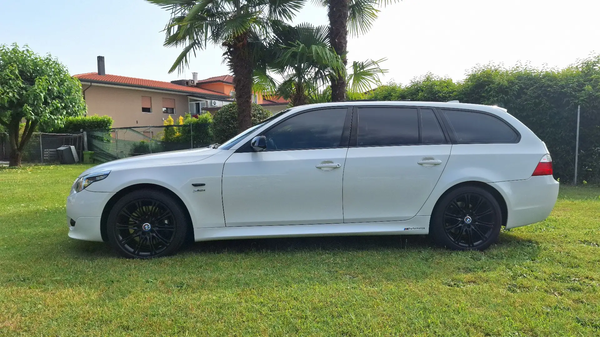 BMW 525 525d Touring xdrive Msport Bianco - 1