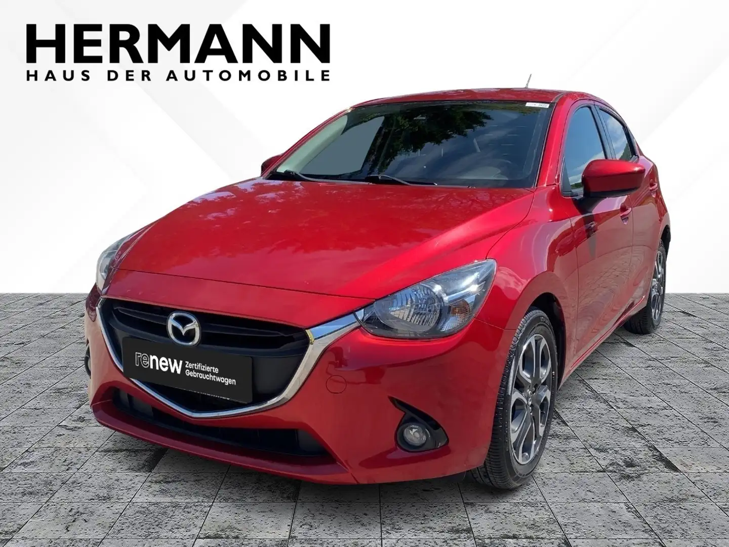 Mazda 2 1.5 SKYACTIV-G 90 Nakama *LM*KlimaA*PDC*SHZ Rosso - 1