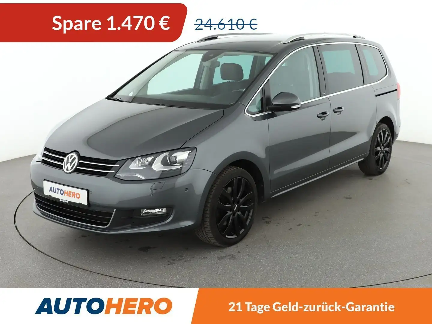 Volkswagen Sharan 2.0 TDI Comfortline BlueMotion Aut.*ACC*NAVI*PDC* Сірий - 1