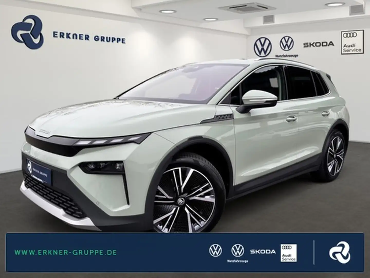 Skoda Elroq 85 Loft +SHZ+BHZ Front+SHZ +Navi+ Verde - 1