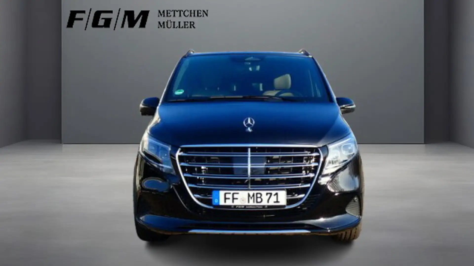 Mercedes-Benz V 300 d 4MATIC Exclusive lang 447.813 +AMG+Wide Schwarz - 2