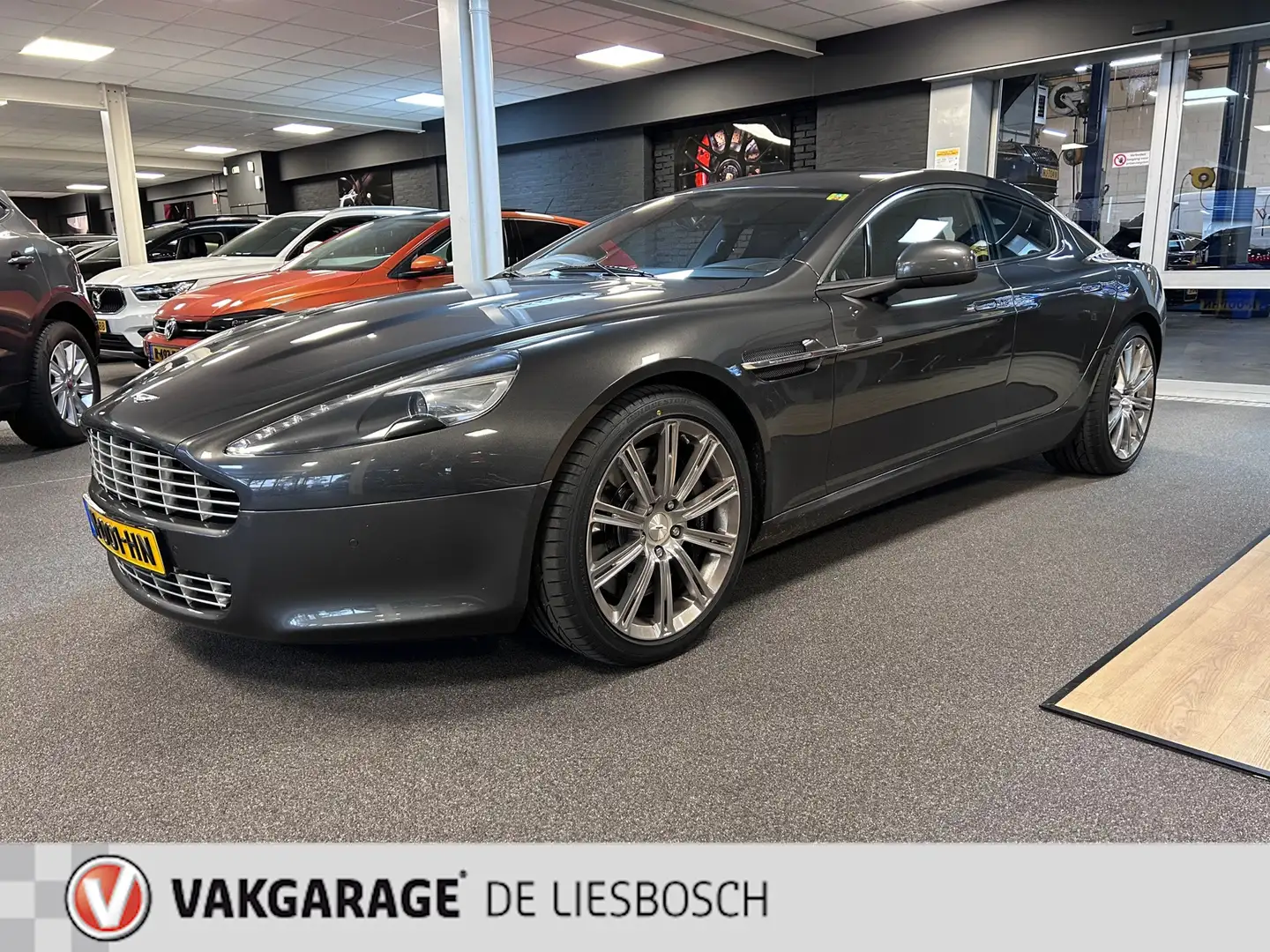 Aston Martin Rapide 6.0 V12 / Bang&Olufsen/ complete historie van a to Gris - 1