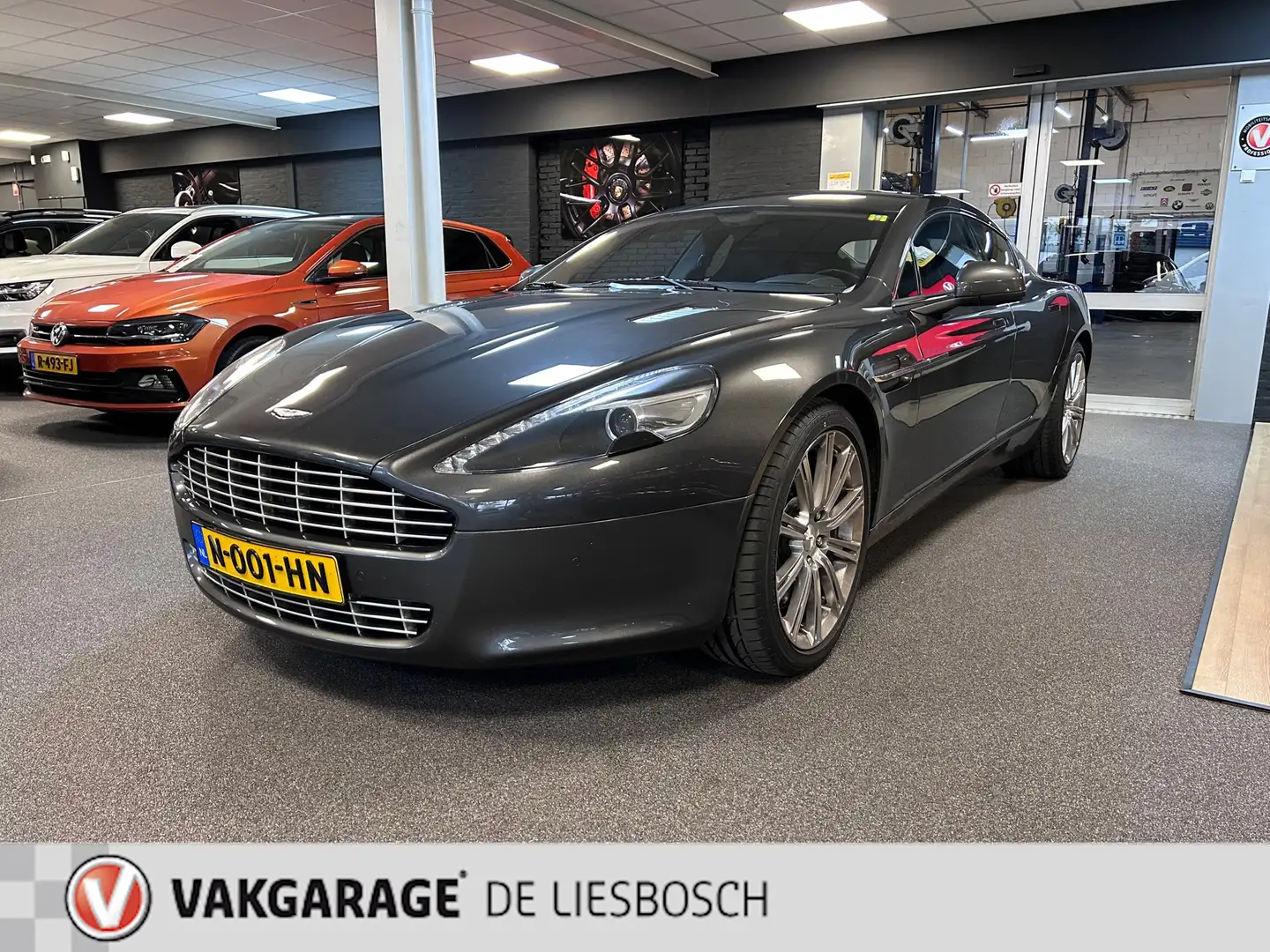 Aston Martin Rapide 6.0 V12 / Bang&Olufsen/ complete historie van a to Gris - 2