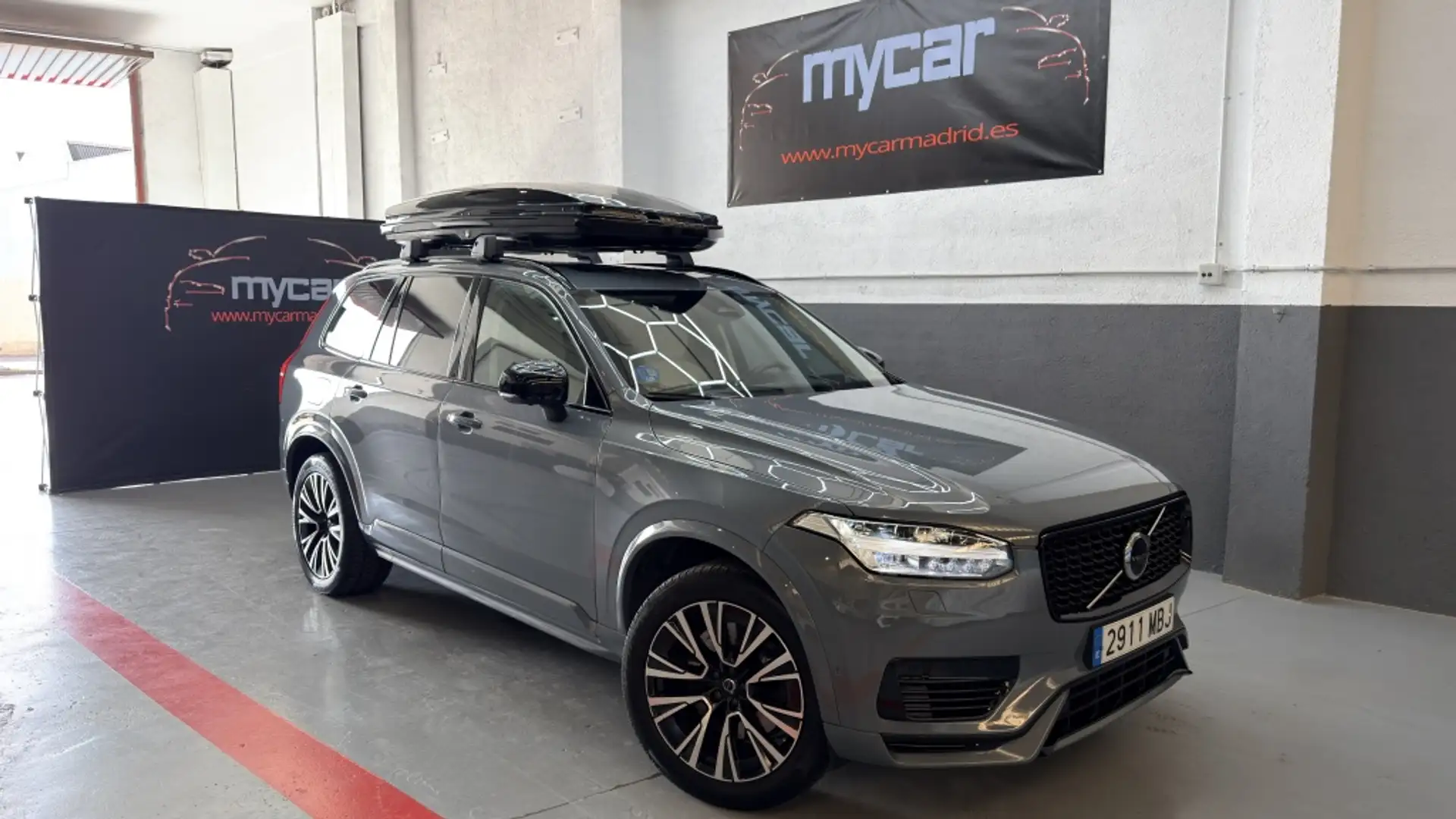 Volvo XC90 T8 Ultimate Dark AWD Aut. Gris - 2
