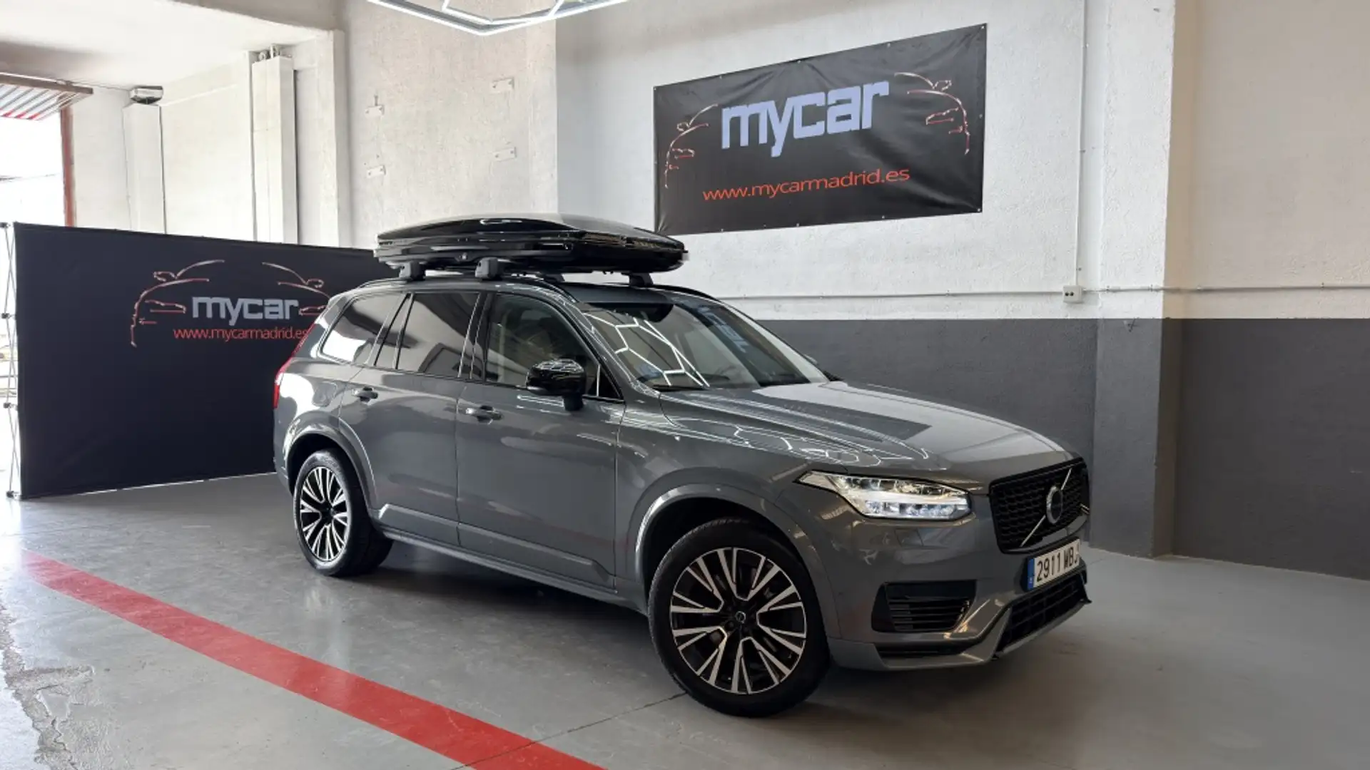 Volvo XC90 T8 Ultimate Dark AWD Aut. Gris - 1