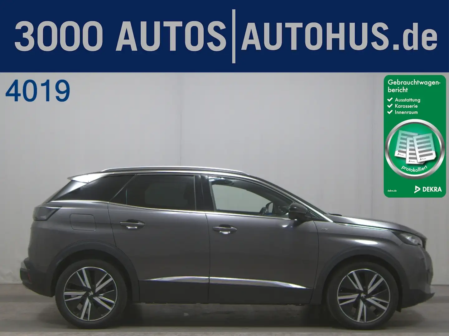 Peugeot 3008 BlueHDi 130 GT-Line Navi Sound LED ACC Grau - 1