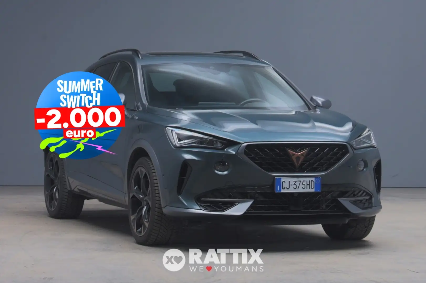 CUPRA Formentor 1.4 e-hybrid 245CV VZ dsg + tetto apribile Verde - 1