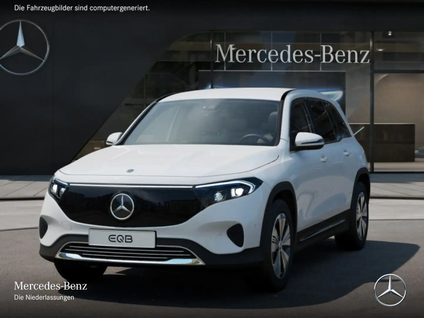 Mercedes-Benz EQB 250 PROG+ADVANCED+KAMERA+MEMORY+SPUR Weiß - 2