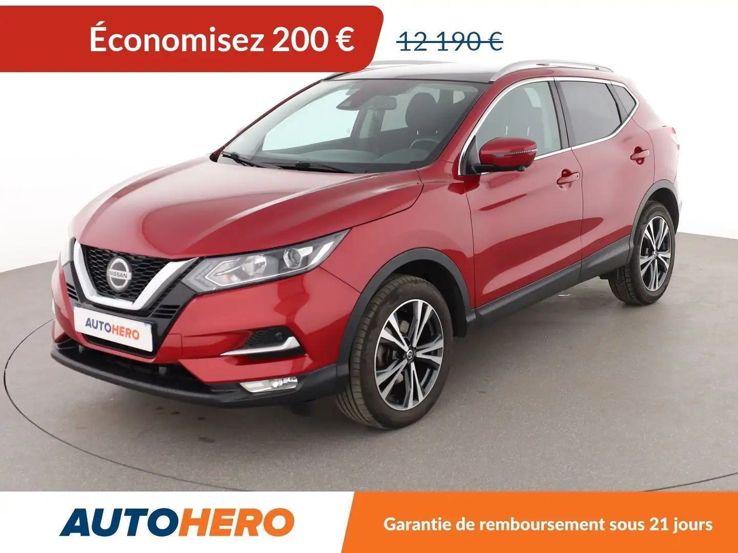 Nissan Qashqai 1.2 DIG-T N-Connecta Rouge - 1