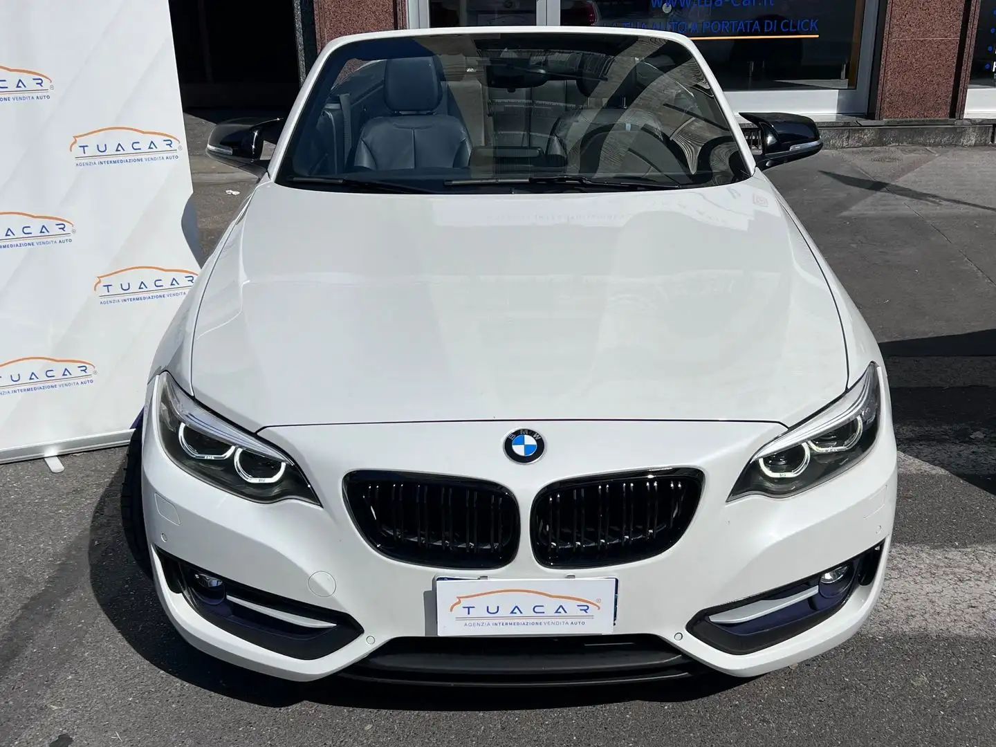 BMW 218 Luxury Line 218d Blanc - 2