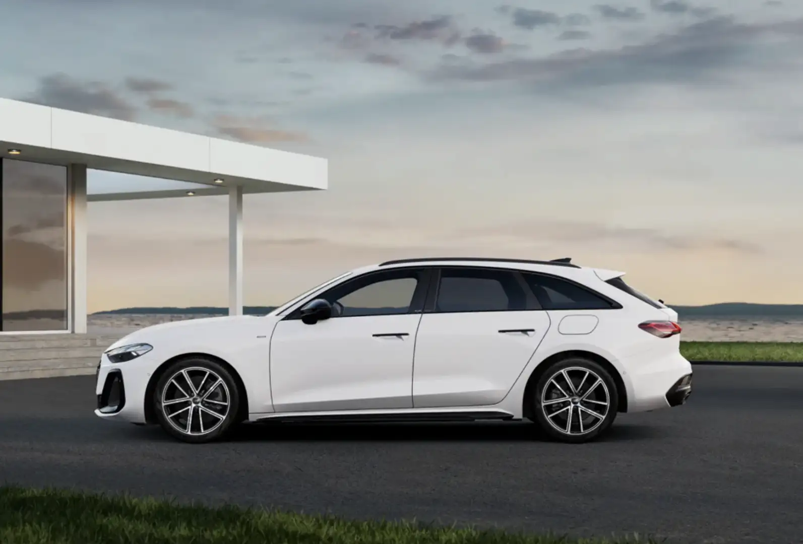 Audi A5 Avant e-hybrid Black line quattro S tronic 220kW Blanco - 2