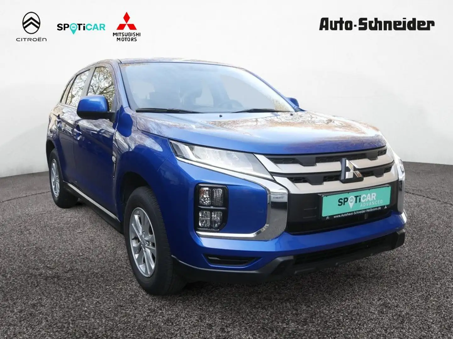 Mitsubishi ASX 2.0 Spirit 2WD KLIMA SHZ KAMERA NAVI LED Blau - 2