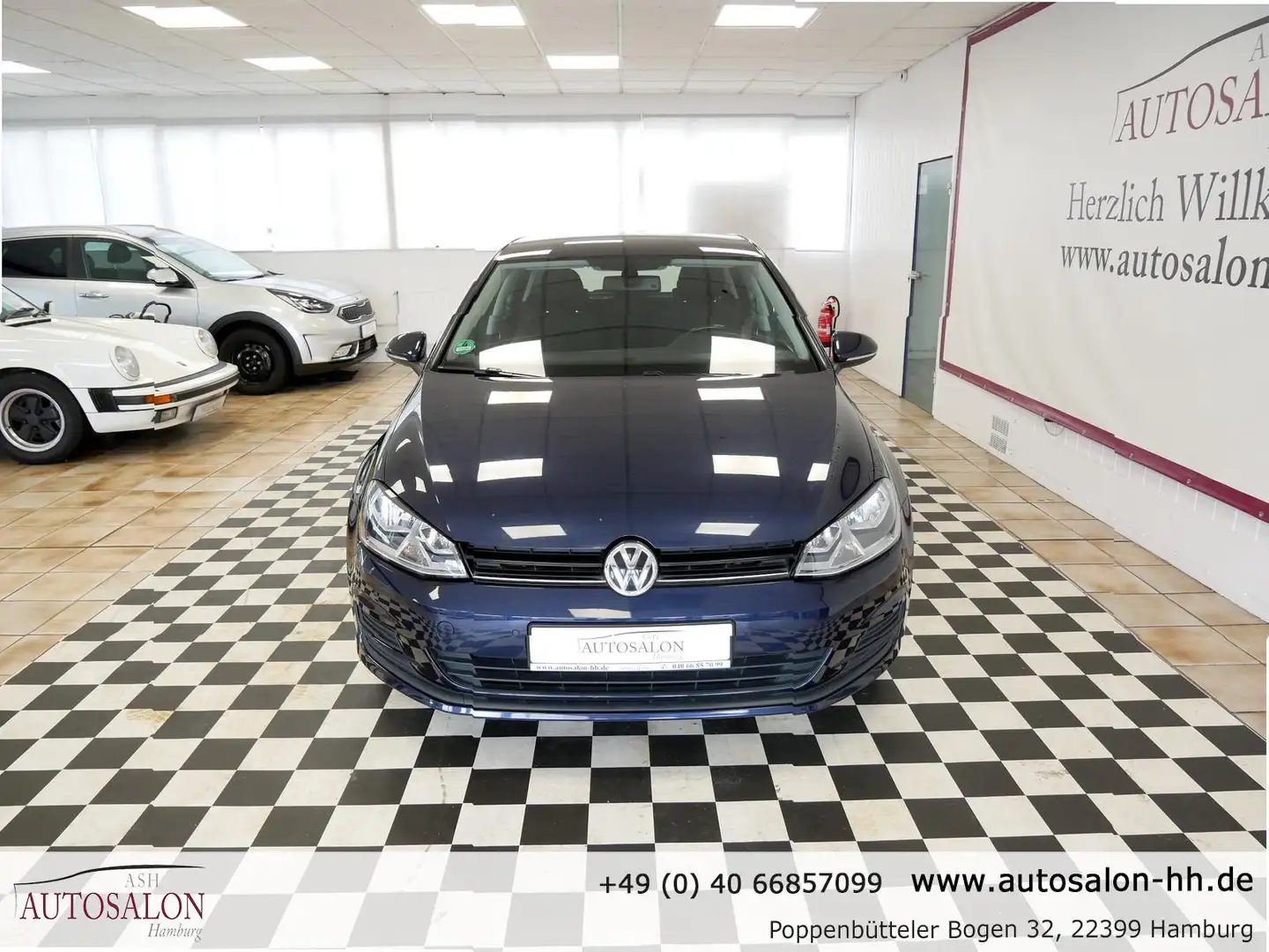 Volkswagen Golf VII Trendline*Servicegepf*AHK*PDC V&H*4S Reifen* T Blau - 2
