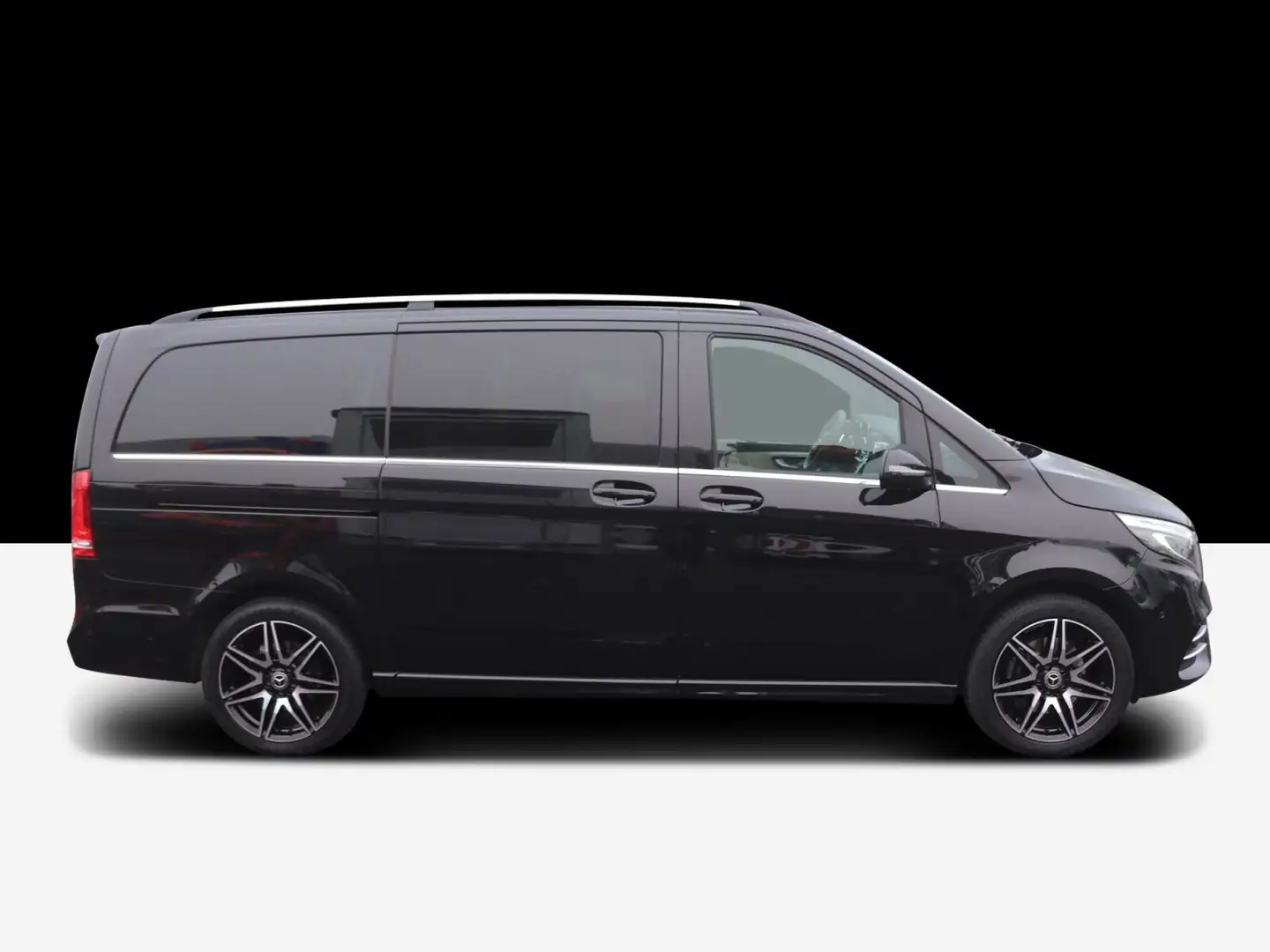 Mercedes-Benz V 300 V 300 d Exclusive 4MATIC lang (EURO 6d) Schwarz - 2