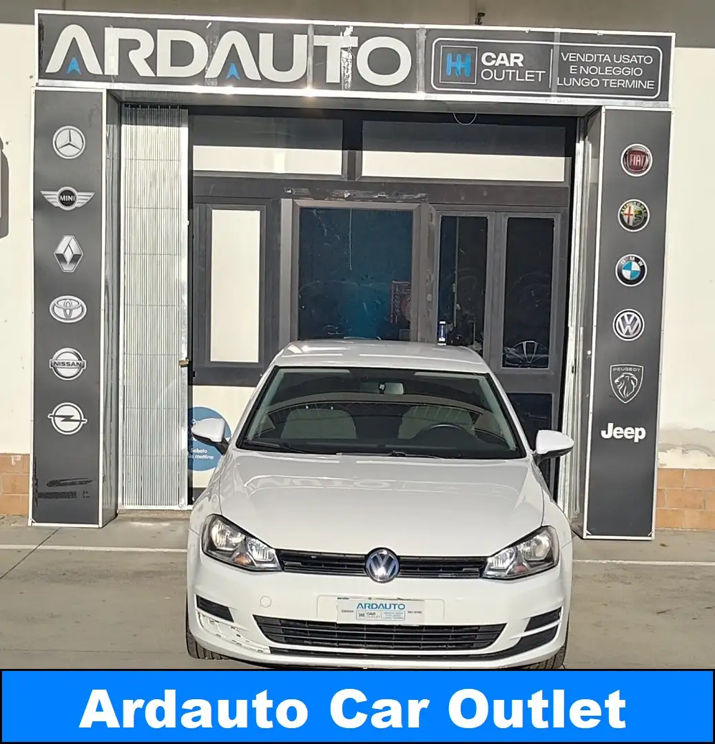 Volkswagen Golf Vw Golf VII 1.6 Tdi Confortline 105 cv Weiß - 2